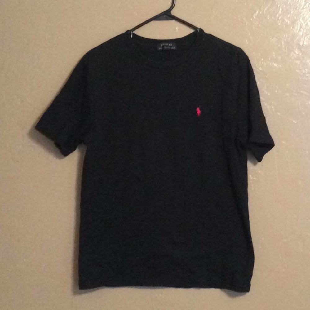 Boys black Polo T-shirt